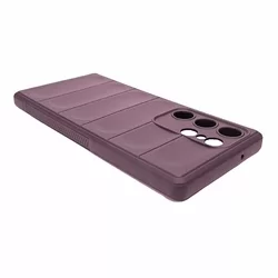 Samsung Galaxy S23 Ultra Telefontok - Pastel Armor - lila szilikon hátlap tok-3