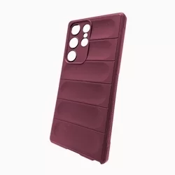 Samsung Galaxy S23 Ultra Telefontok - Pastel Armor - lila szilikon hátlap tok-1