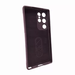 Samsung Galaxy S23 Ultra Telefontok - Pastel Armor - lila szilikon hátlap tok-2