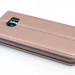 Telefontok UNIQ Rose Gold Kihajtható Tok - Samsung Galaxy S7 (8719273222140)-1