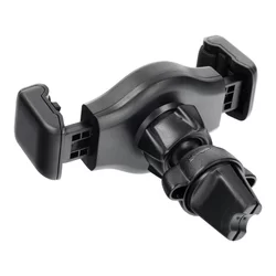 Forcell CARBON H-CF509 Autós tartó- univerzális szellőző nyílásra helyezhető fekete autós tartó-3