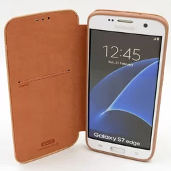Telefontok UNIQ Rose Gold Kihajtható Tok - Samsung Galaxy S7 (8719273222294)-3