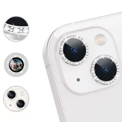 iPhone 14 Plus - Diamond - üveg, kameralencse védőkeret-1