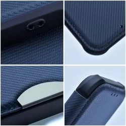 Telefontok iPhone SE 2020 - Forcell Razor - kék mágneses, ütésálló szilikon keretes könyvtok-2