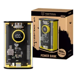 Powerbank: Tactical C4 Explosive - fekete/sárga power bank 9600 mAh, gyorstöltő, LED kijelzővel-3