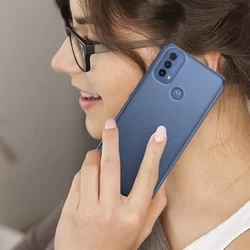 Telefontok Motorola Moto E20 - átlátszó szilikon tok-3