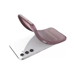 Samsung Galaxy A14 5G Telefontok - Pastel Armor - világos lila szilikon hátlap tok-1