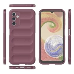 Samsung Galaxy A14 5G Telefontok - Pastel Armor - világos lila szilikon hátlap tok-4