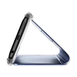Samsung Galaxy A54 5G Telefontok - Kék Clear View Tok-1