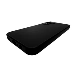 Telefontok Samsung Galaxy A14 4G / LTE (A145) - Frame - fekete műanyag hátlap tok, szilikon kerettel-3