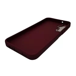 Samsung Galaxy A14 4G / LTE (A145) Telefontok - Frame - sötét lila műanyag hátlap tok, szilikon kerettel-3