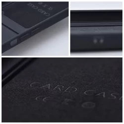 Telefontok Xiaomi Redmi 12C - Forcell Card - fekete kártyatartós szilikon hátlap tok-4