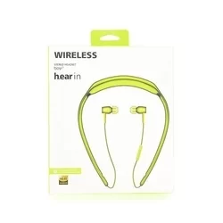 Headset: Boyi3 - zöld stereo bluetooth headset fülhallgató-3