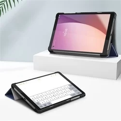 Lenovo Tab M8 (2. generáció TB-8505F) - fekete smart case tablettok-2