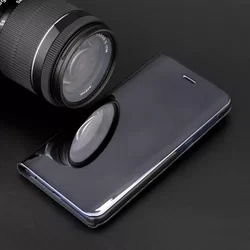 Telefontok Honor X6 - fekete Clear View Tok-3