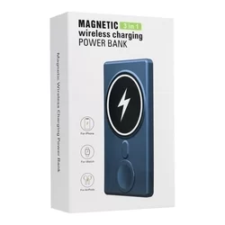 Powerbank: N66 - 3in1 Wireless (MagSafe kompatibilis) power bank 5000 mAh + Apple Watch-ot és TWS töltő-3