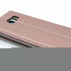 Telefontok UNIQ Rose Gold Kihajtható Tok - Samsung Galaxy S7 Edge (8719273222171)-1