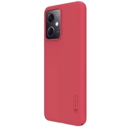 Telefontok Xiaomi Redmi Note 12 5G - Nillkin Super Frosted piros tok-1