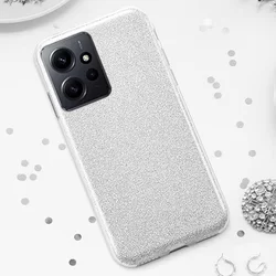 Xiaomi Redmi Note 12 4G / LTE Telefontok - Ezüst Shiny tok-3