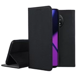 Telefontok OnePlus 11 5G - fekete mágneses szilikon keretes könyvtok-3