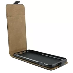 Samsung Galaxy A54 5G Telefontok - Lefelé nyíló Flexi Fliptok fekete-3