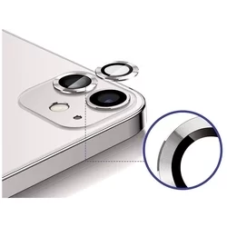 iPhone 11 - Metal - üveg, kameralencse védőkeret-1