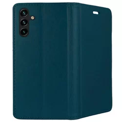 Telefontok Samsung Galaxy A24 4G / LTE - Smart Magnetic zöld szilikon keretes mágneses könyvtok-2