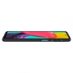 Telefontok Samsung Galaxy M33 5G - SPIGEN Liquid Air Matt Fekete tok-7