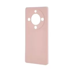 Telefontok Honor Magic5 Lite 5G - púder pink szilikon hátlap tok-1