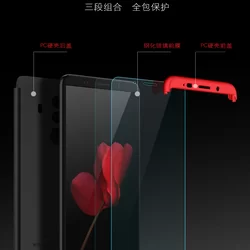 Telefontok Huawei Y7 (2018)/Y7 Prime (2018)/Honor 7C hátlap - GKK Protection 3in1 - fekete-5