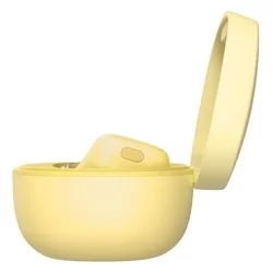 Headsett: Baseus Encok WM01 - sárga vezeték nélküli stereo headset, töltőtokkal-1