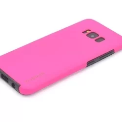 Telefontok Samsung Galaxy S8 Plus - szilikon hot pink 360 fokos tok -3