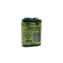Powerbank: Remax RPP-79 Armory zöld power bank 10000mAh-1