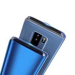Telefontok Samsung Galaxy J6 2018 J600 - Kék Clear View Tok-3