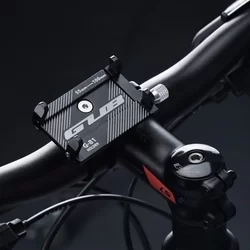 Biciklis tartó: GUB G81 - Univerzális bicikli kormányra szerelhető, fém telefon tartó-2
