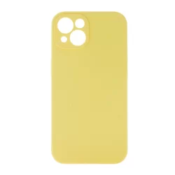 Telefontok iPhone 14 - Mag Invisible - MagSafe kompatibilis sárga szilikon tok-1