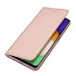 Samsung Galaxy A14 4G / LTE (A145) Telefontok - Dux Ducis rosegold könyvtok-3