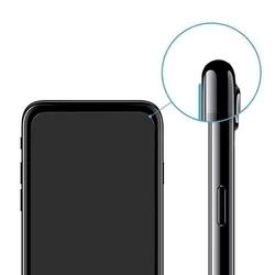 Üvegfólia iPhone 14 Pro Max - betekintésvédő üvegfólia fekete kerettel-3