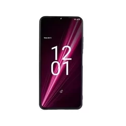 T Phone 5G Telefontok - fekete szilikon hátlap tok-1