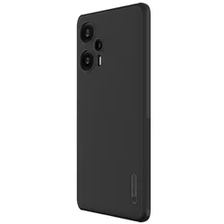 Telefontok Xiaomi Poco F5 5G - Nillkin Super Frosted fekete hátlap tok-1