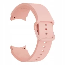 Okosóra szilikon szíj - Samsung Galaxy Watch6 / Watch6 Classic - púder pink szilikon szíj-1