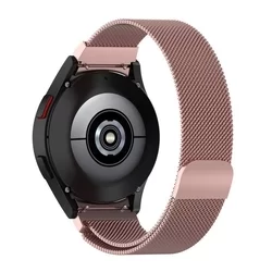 Okosóra szíj - Samsung Galaxy Watch6 / Watch6 Classic - TECH-PROTECT Milaneseband ”2” - mágneses rose gold fémszíj (20 mm szíj szélesség)-1