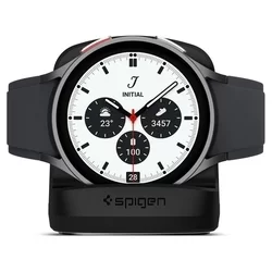 SPIGEN S353 okosóra tartó - SAMSUNG GALAXY Watch6 / Watch6 Classic - fekete szilikon-7
