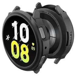Samsung Galaxy Watch6 (40 mm) - SPIGEN LIQUID AIR fekete szilikon védőtok-6