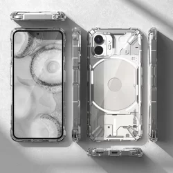 Telefontok Nothing Phone 2 - Ringke Fusion X átlátszó hibrid hátlap tok-7