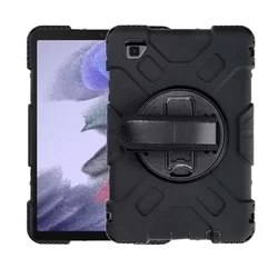 Tablettok Samsung Galaxy Tab A7 Lite (SM-T220, SM-T225) 8,7 - HRD ütésálló, kitámasztható, fekete tablet tok-1
