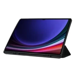 Tablettok Samsung Galaxy Tab S9 Ultra 14,6 (X910, X916) - fekete smart case tablet tok, ceruza tartóval-4