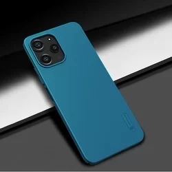 Xiaomi Redmi 12 Telefontok - Nillkin Super Frosted kék hátlap tok-2