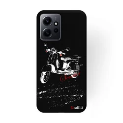 Xiaomi Redmi Note 12 4G / LTE Telefontok - Graffiti No.184 mintás szilikon tok-2