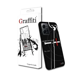 Xiaomi Redmi Note 12 4G / LTE Telefontok - Graffiti No.202 mintás szilikon tok-2